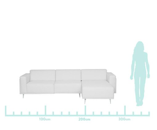 Sof&aacute; Modular com Chaise Antonio image number 9