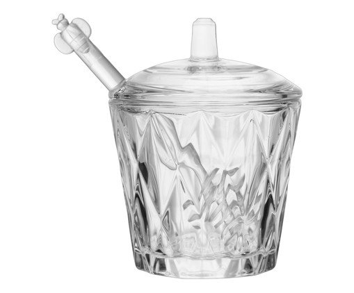 Meleira com Pegador Diamond Transparente image number 0