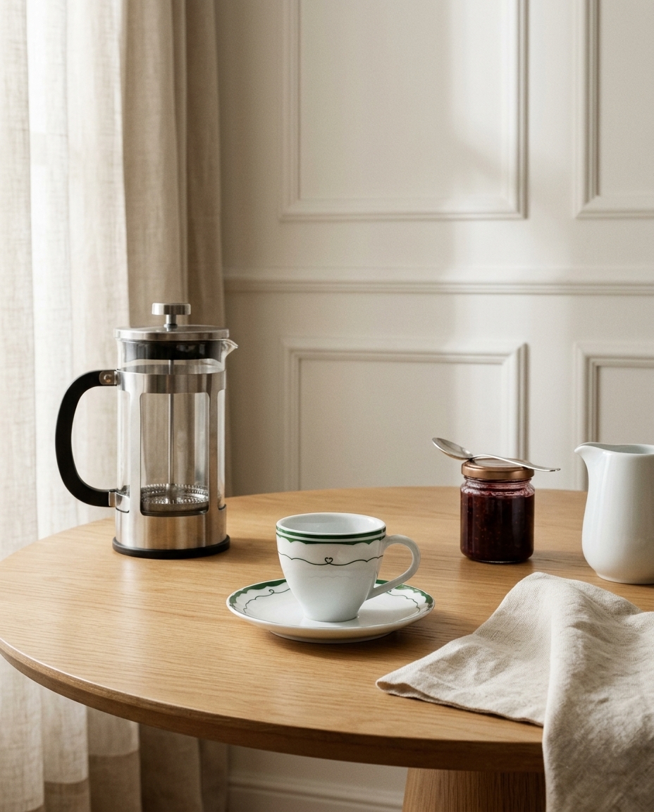 X&iacute;cara Caf&eacute; Cannes em Porcelana Verde - image 1