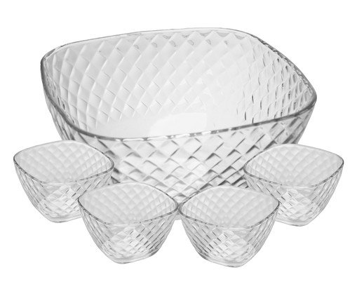 Jogo para Sobremesa Diamond Transparente image number 0