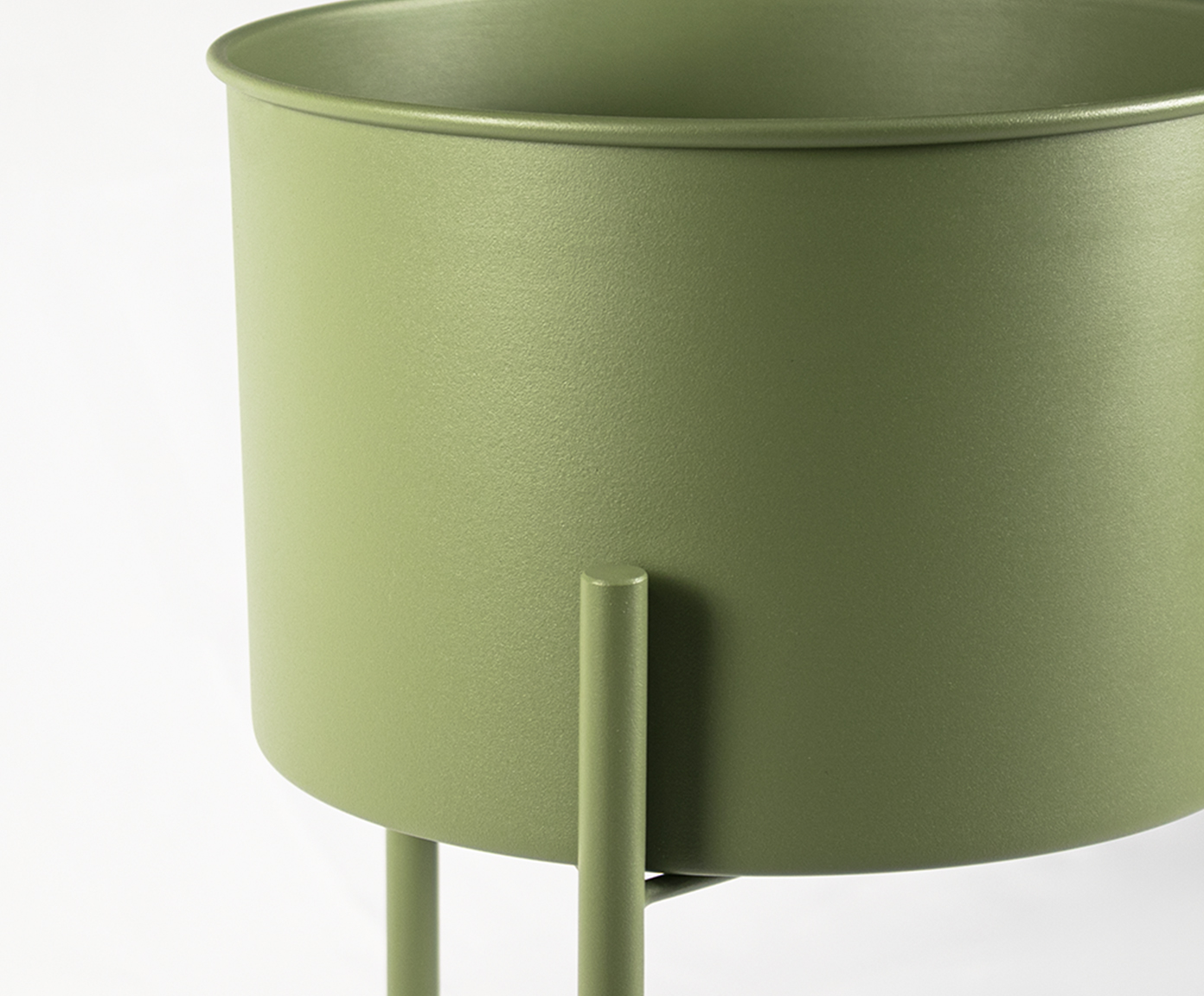 Suporte de Plantas com Vaso Humait&aacute; 2.0 Verde Oliva image number 2
