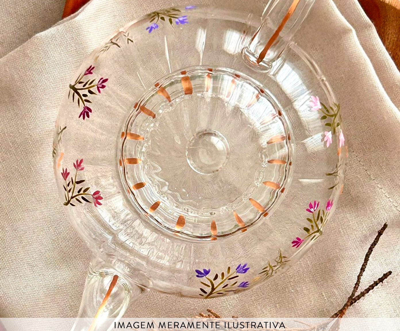 Chaleira Wildflowers - 800ml image number 3