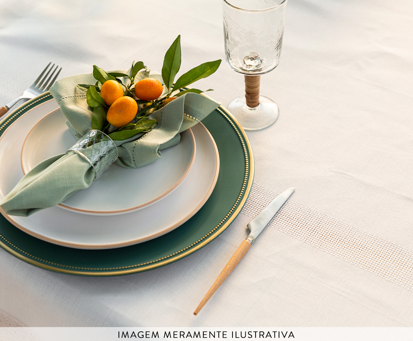 Jogo de Pratos para Sobremesa Vivant Off-white image number 1