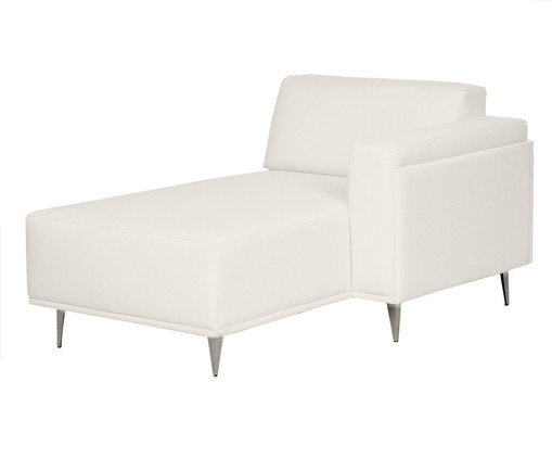 Sof&aacute; Modular com Chaise Ant&ocirc;nio Ch&aacute; Branco image number 5