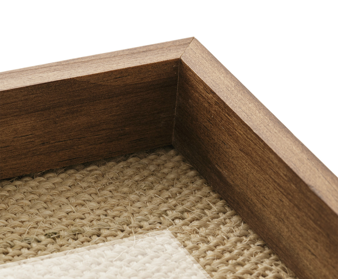 Bandeja Decorativa Coquinho com Sisal Natural image number 1