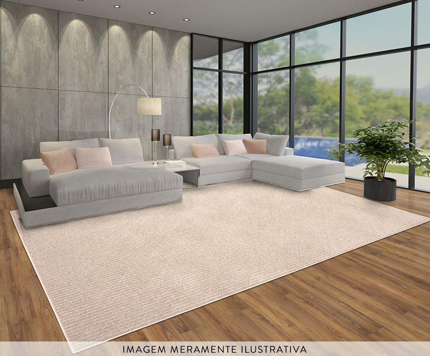 Tapete Tufting Mariana Bege image number 2