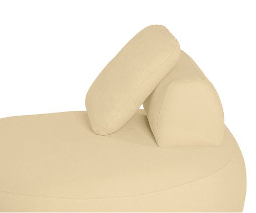 Sof&aacute; M&oacute;dulo Chaise Laguna by Elle - Boucl&ecirc; Bege image number 5