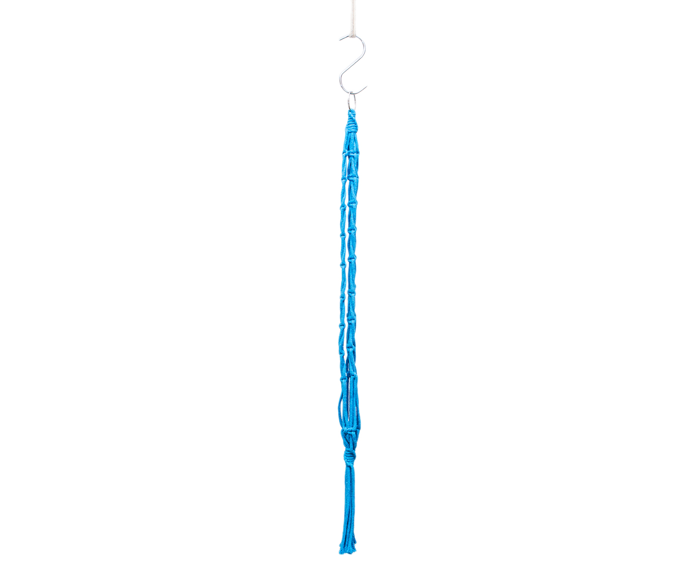 Hanger em Macram&ecirc; Summer Turquesa - image 1