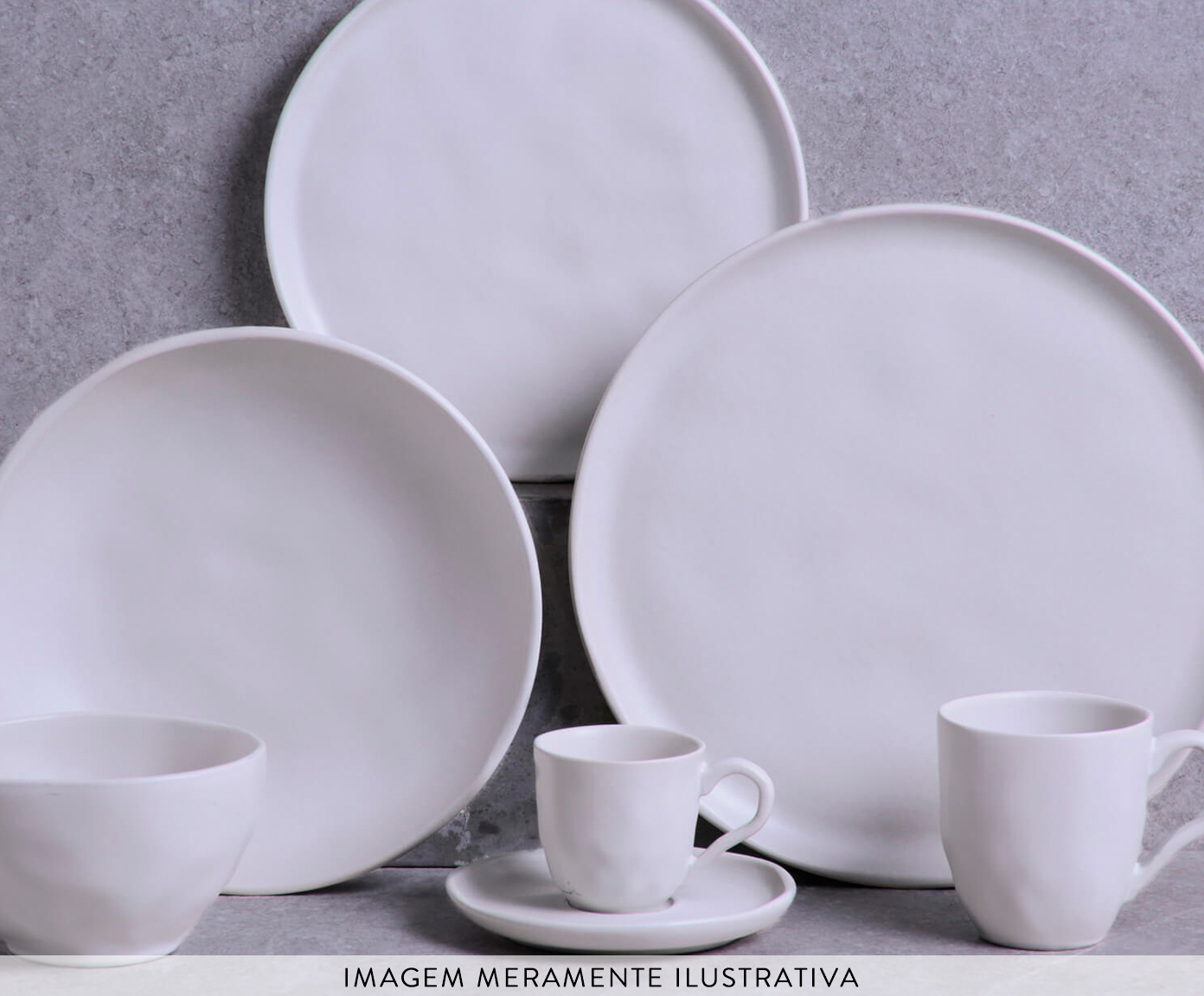 Jogo de X&iacute;caras para Caf&eacute; Bio Vit Cinza - image 1