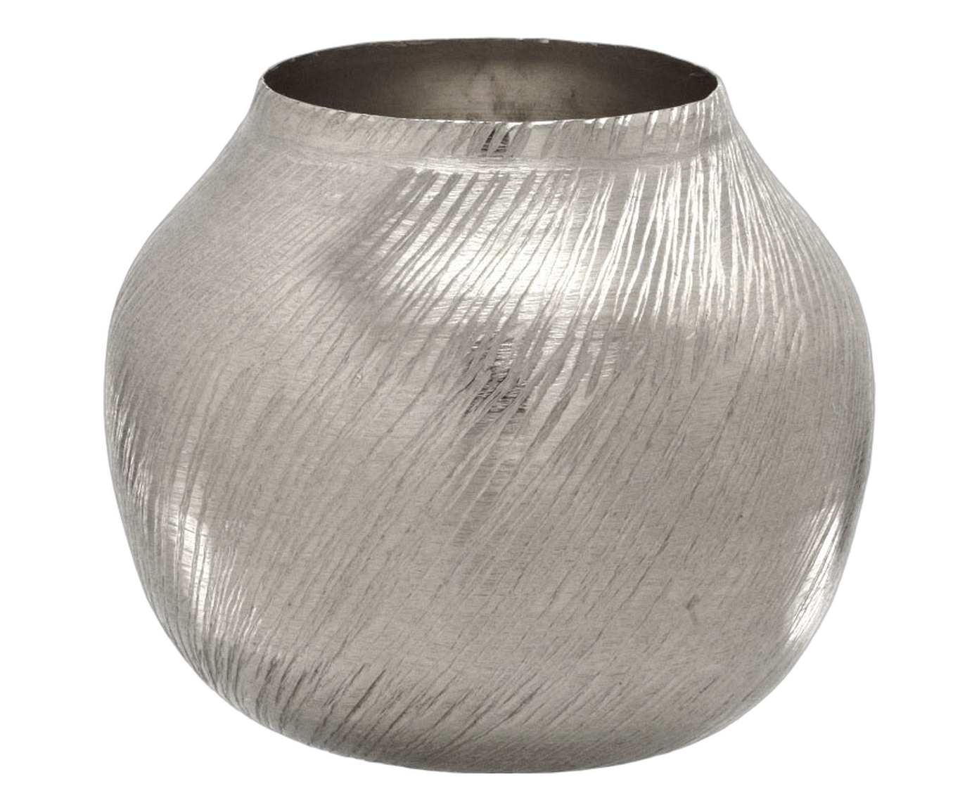 Vaso Decorativo Zoril Prateado image number 0