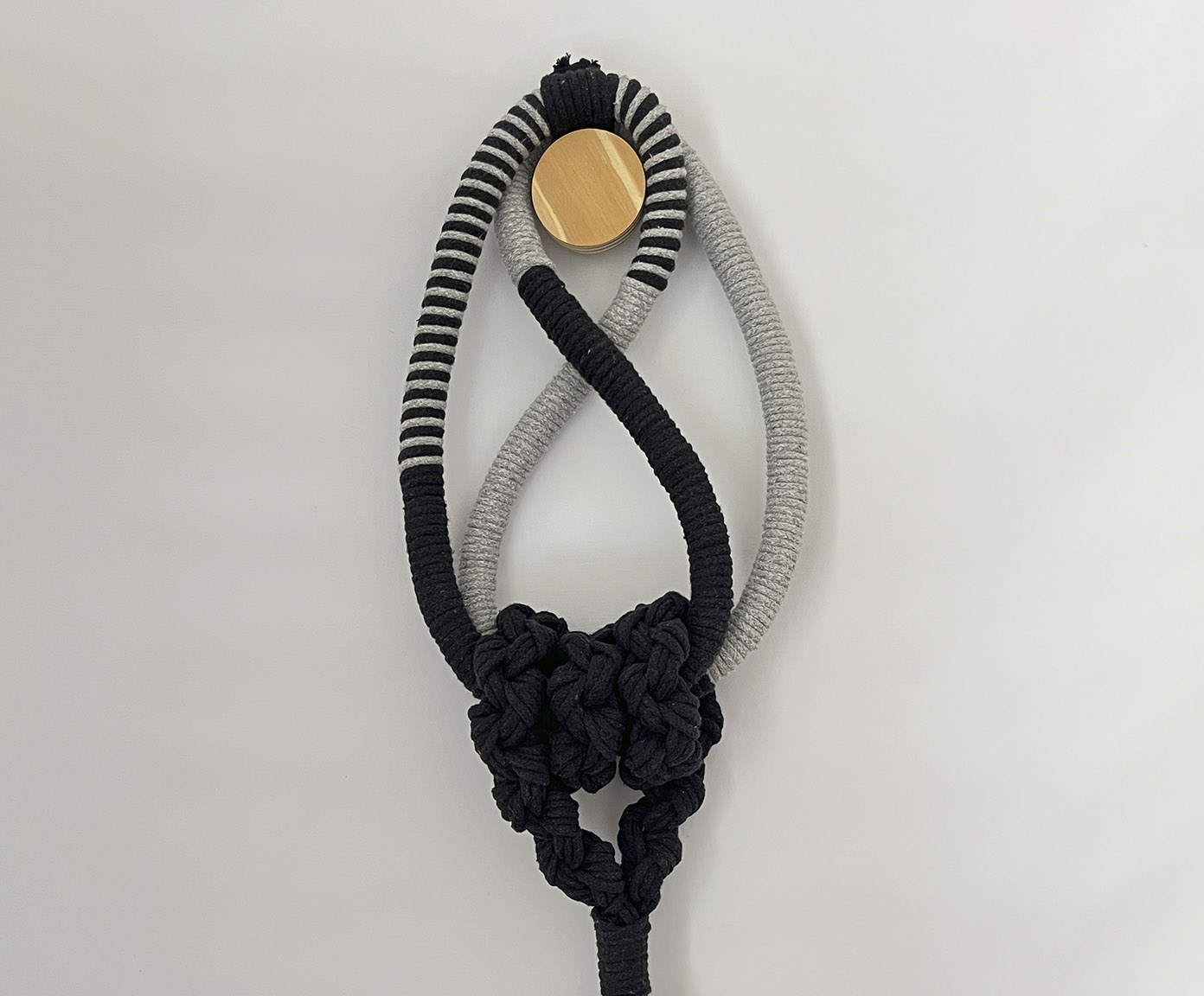Adorno Rope Chains - Preto & Cinza - image 1