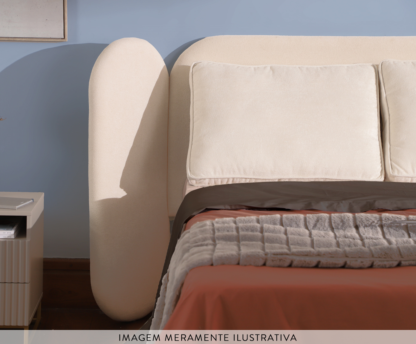 Almofada Modelo 01 Boucle Natural - image 1