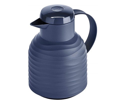 Garrafa T&eacute;rmica em Inox Samba Wave Azul - image 1