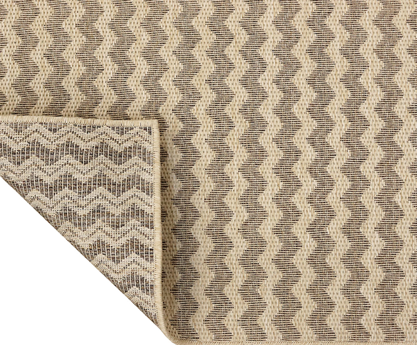 Tapete Tecido Julia Zig Zag Bege image number 2
