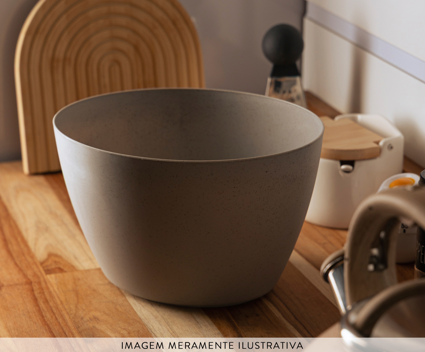 Bowl Oval Lyor Cinza image number 2