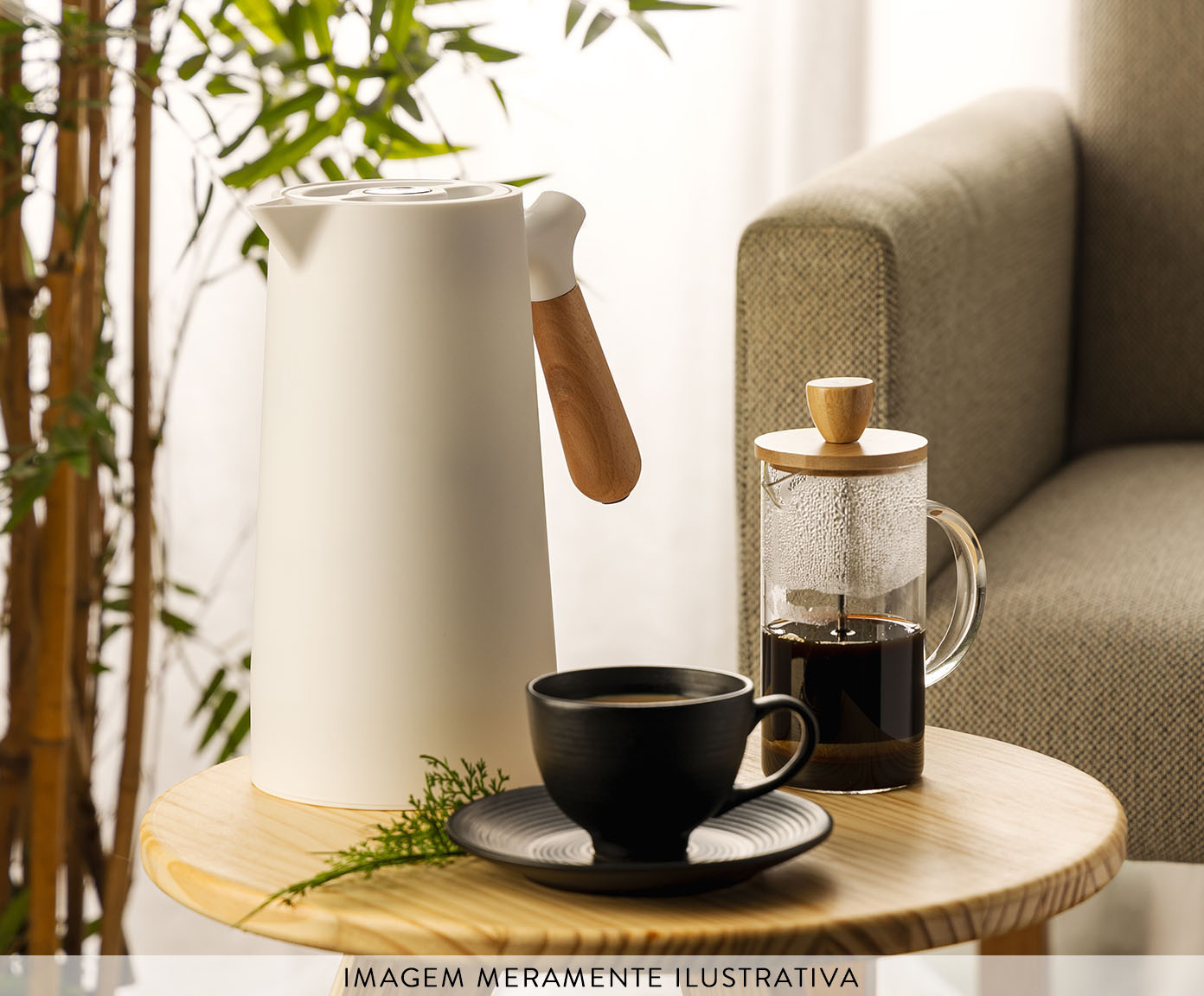 Cafeteira Prensa Francesa Bambu image number 2
