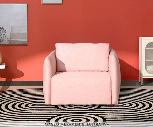 Poltrona Cama em Linh&atilde;o Luma image number 9