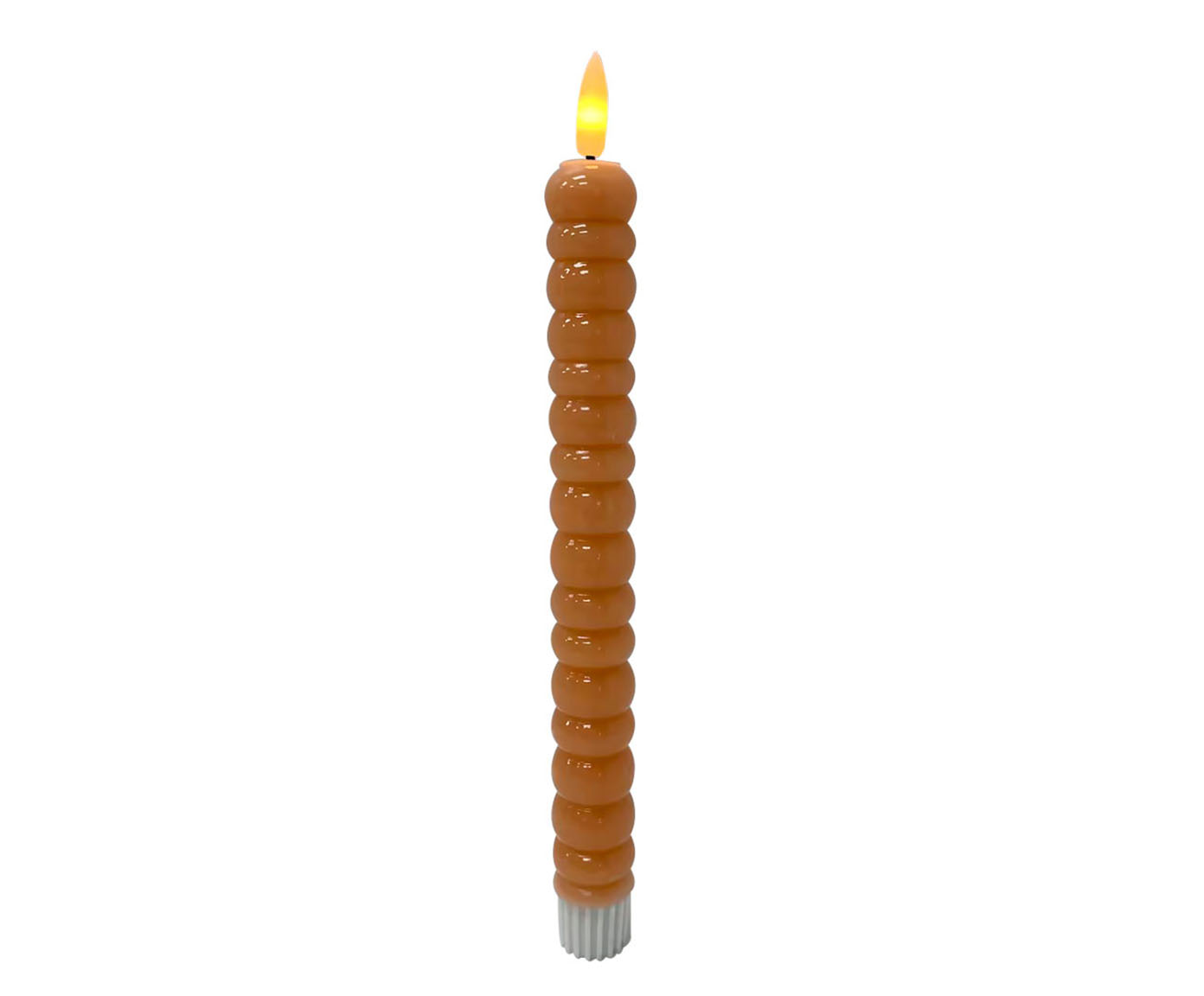 Jogo de Velas em Led Iluminato Terracota - image 0