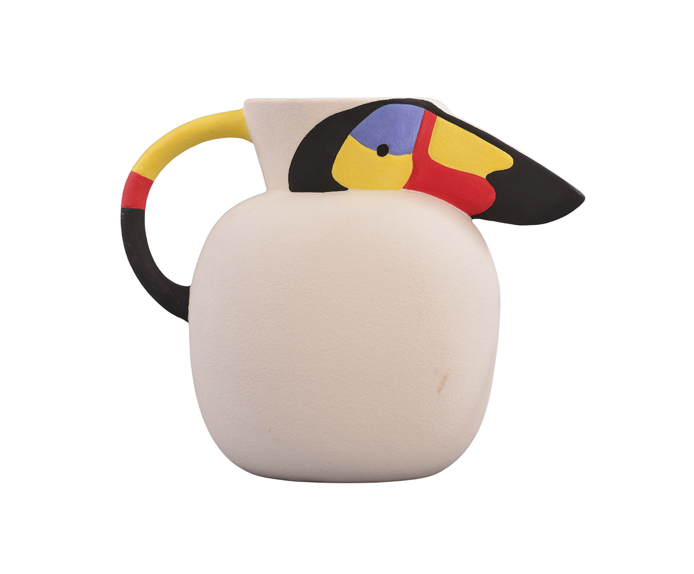 Vaso Uirapuru em Porcelana Branco V image number 0