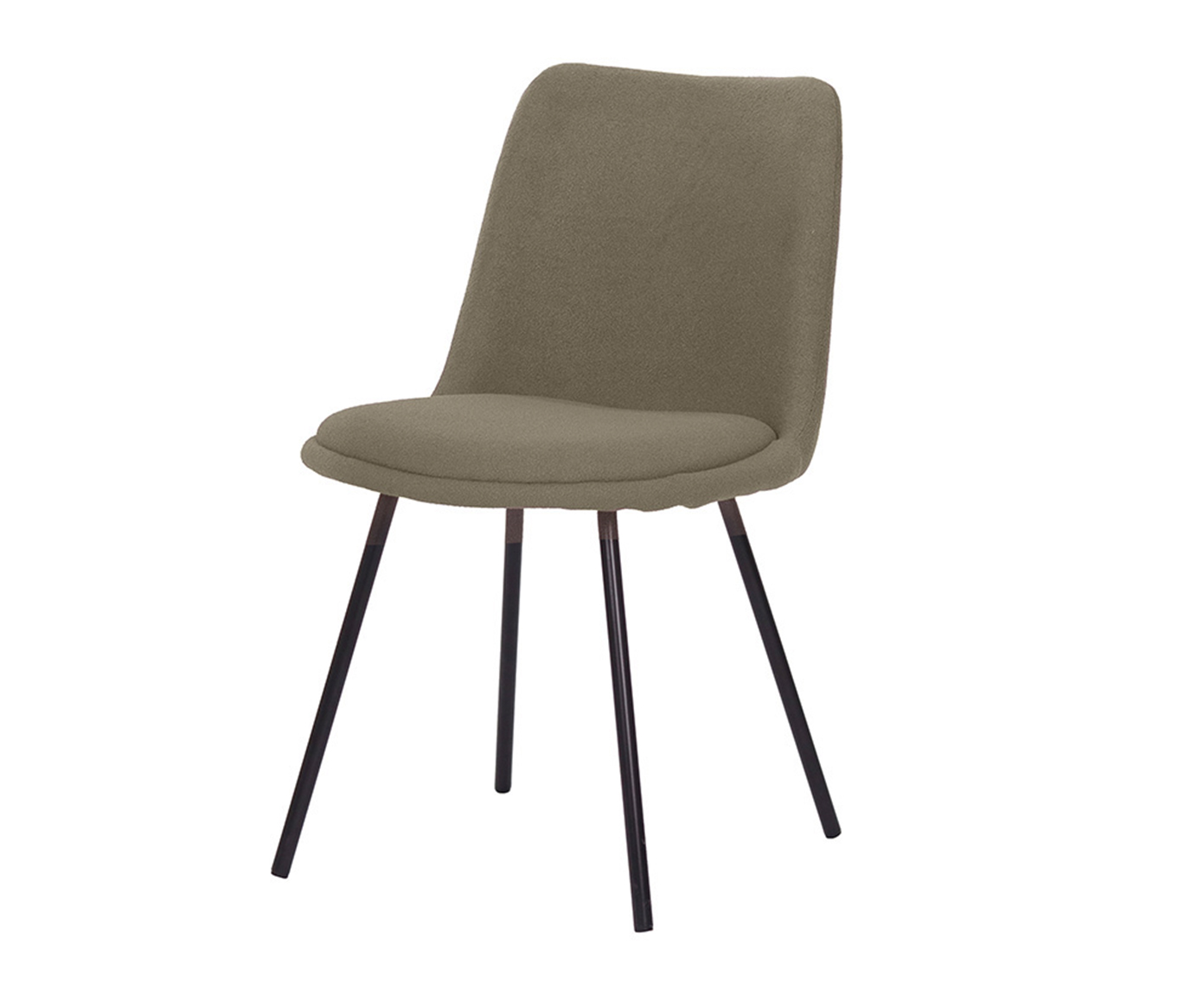 Cadeira Selene Boucle Cinza Quente image number 2