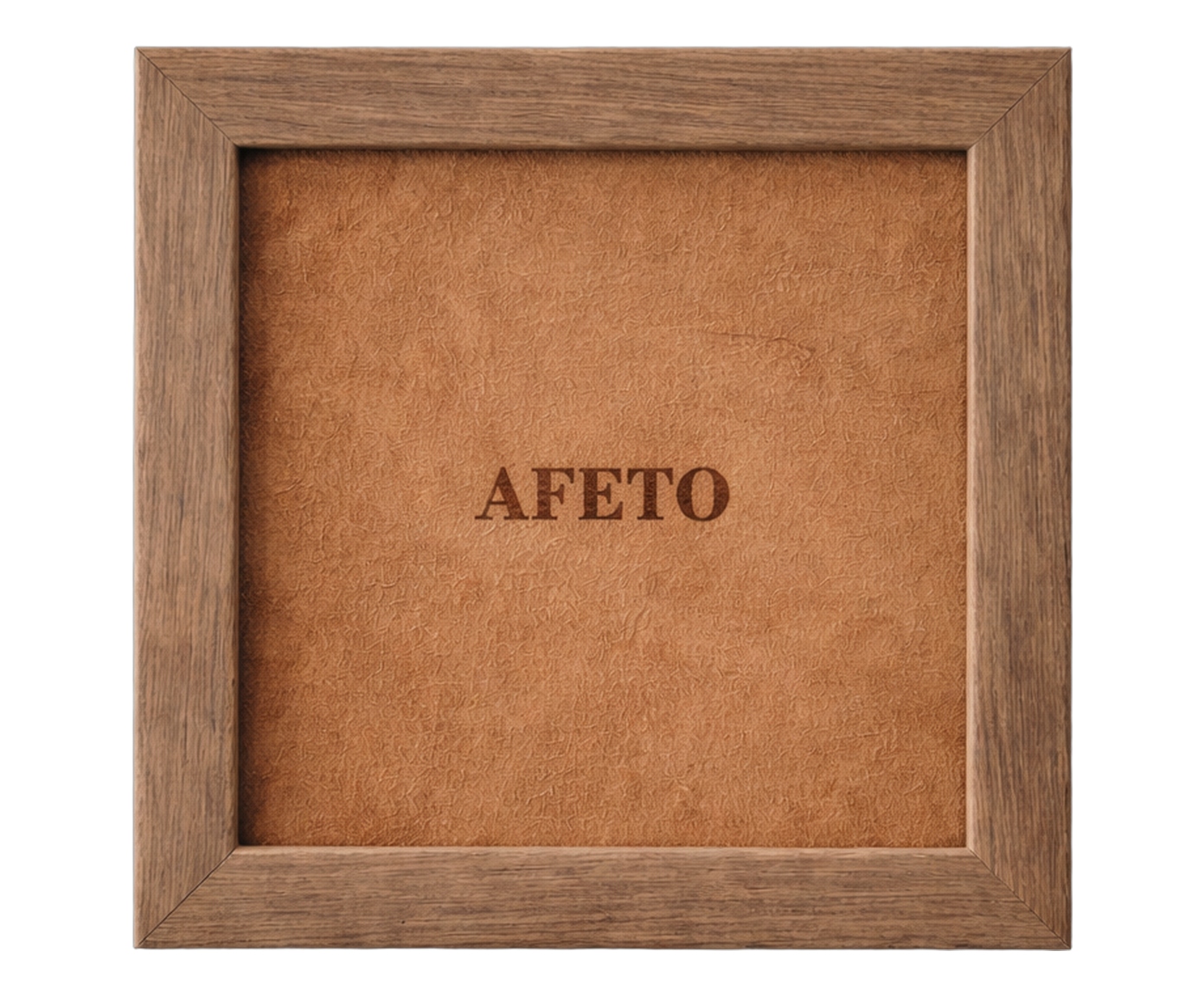 Quadro "Afeto" Camur&ccedil;a Caramelo - image 0