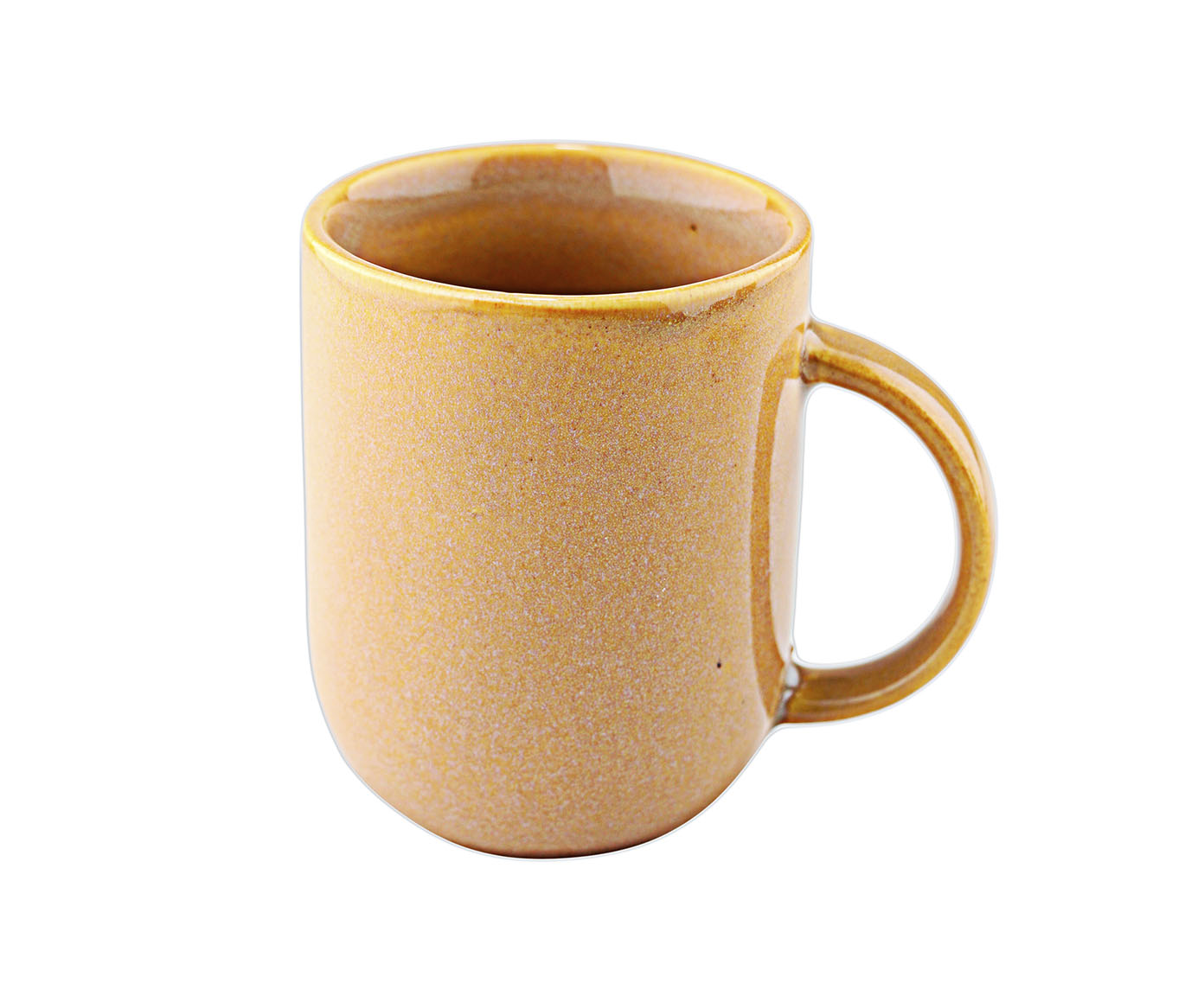 Caneca em Cer&acirc;mica Sotille Amarelo image number 0