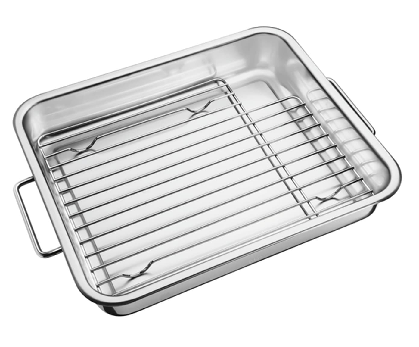 Assadeira em Inox com Grelha Service image number 0