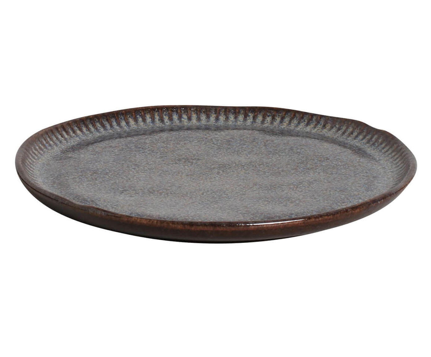 Jogo de Pratos para Sobremesa Linhas Titanium Azul Escuro image number 1