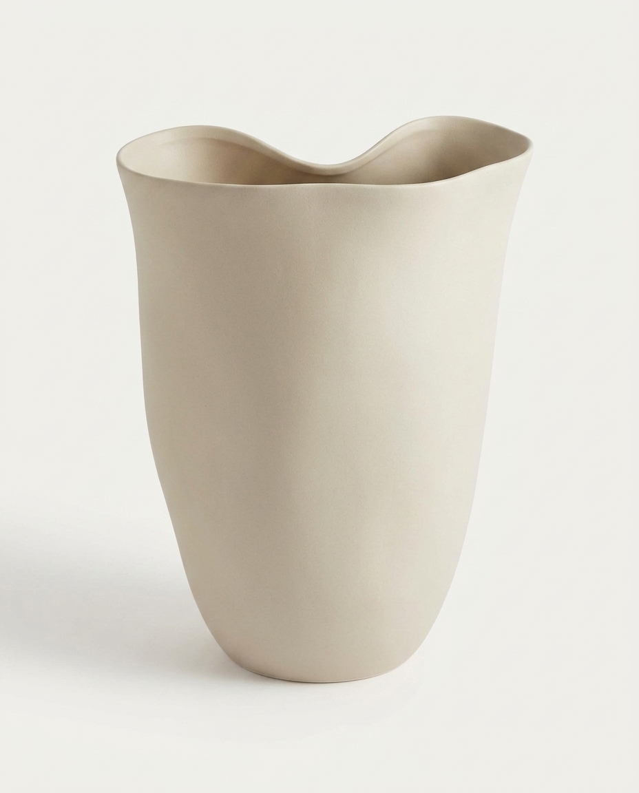 Vaso em Cer&acirc;mica Calme Off White - image 0