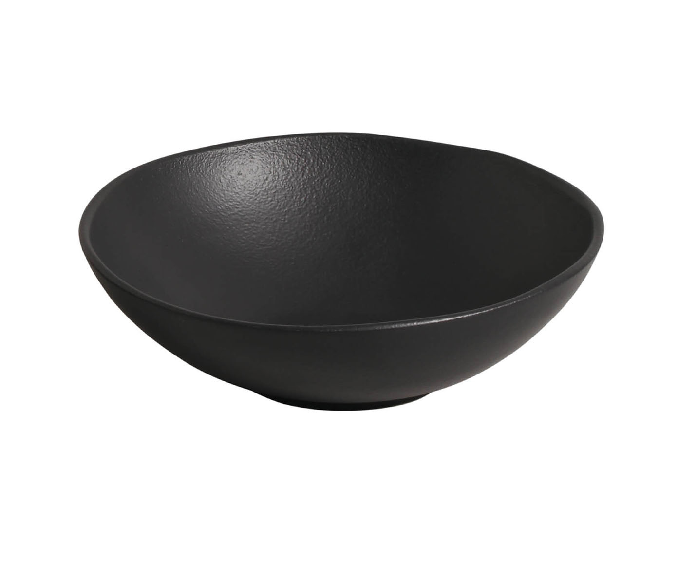 Tigela M&eacute;dia Org&acirc;nica Org&acirc;nico Preto Matte Preto - image 0
