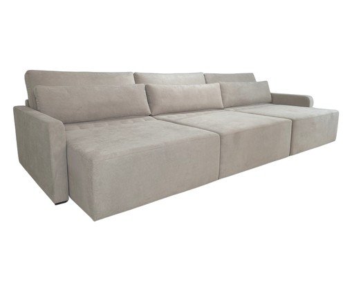 Sof&aacute; Retr&aacute;til com Tecido Imperme&aacute;vel Moovin Bege - image 1
