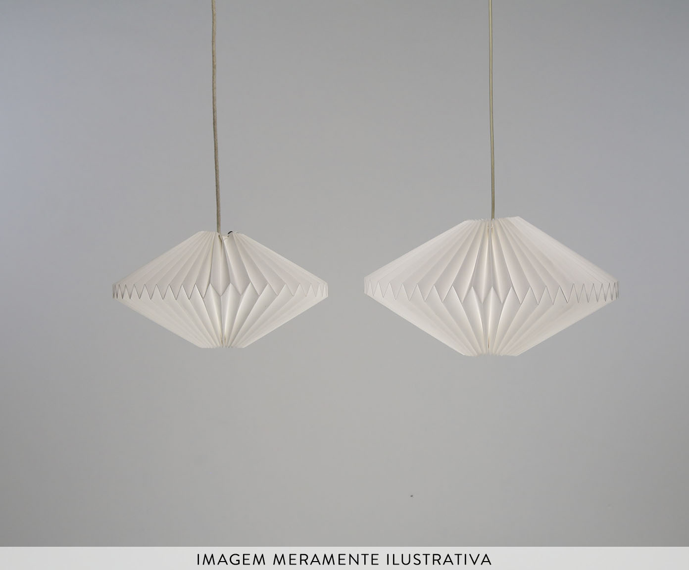 Lumin&aacute;ria Origami Orion Branco image number 6
