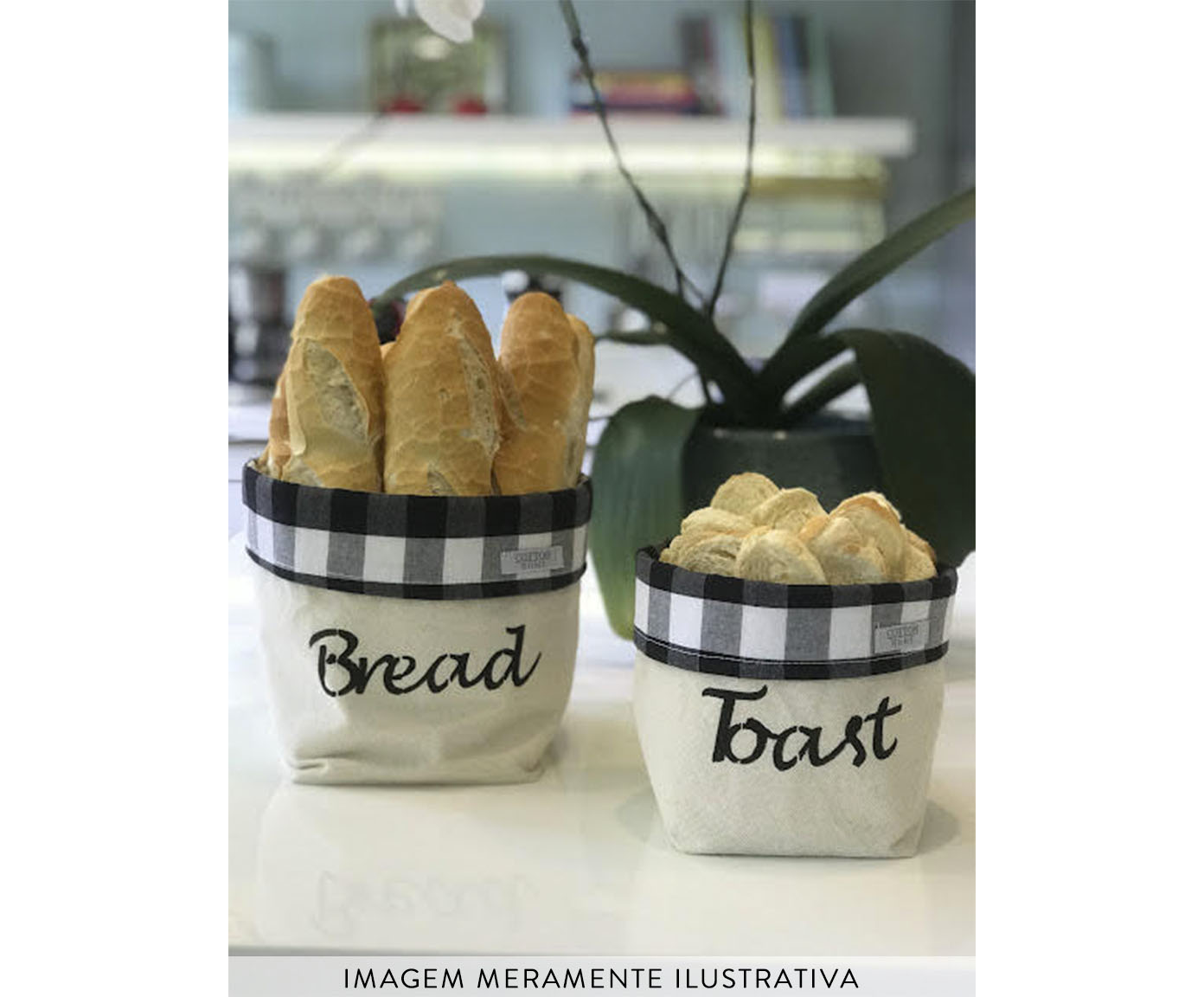Jogo de Cestos Bread & Toast image number 1