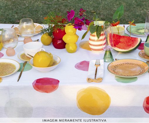 Jogo de Pratos Rasos Mix Salada de Fruta image number 2