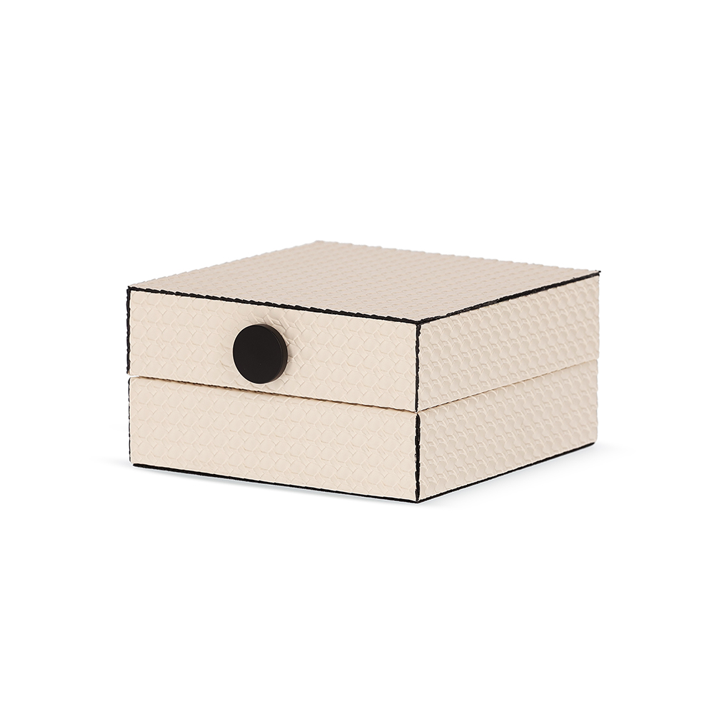Caixa Decorativa Coraniv Off White image number 1