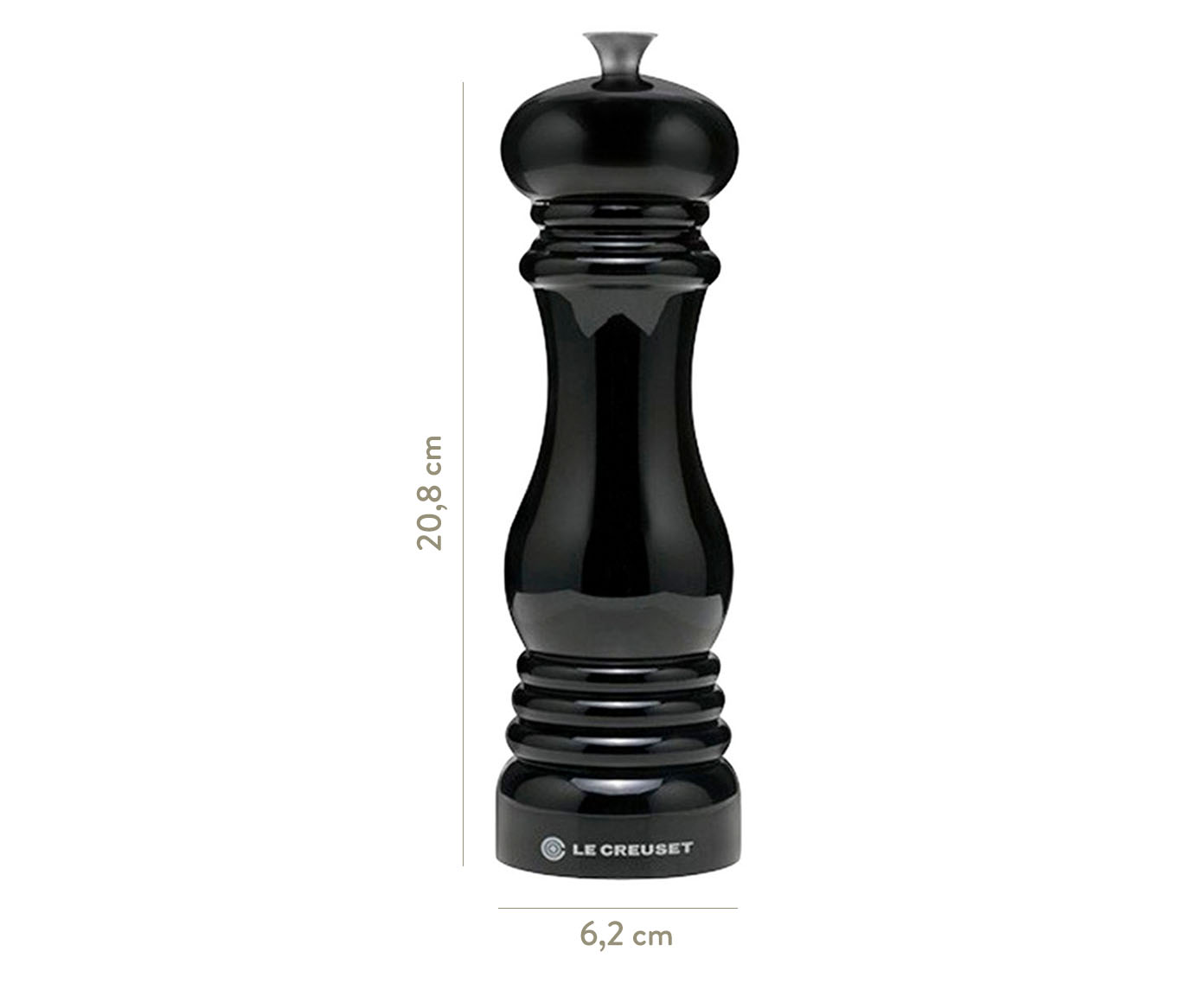 Moedor de Sal Classic Black Onyx - 21cm image number 4