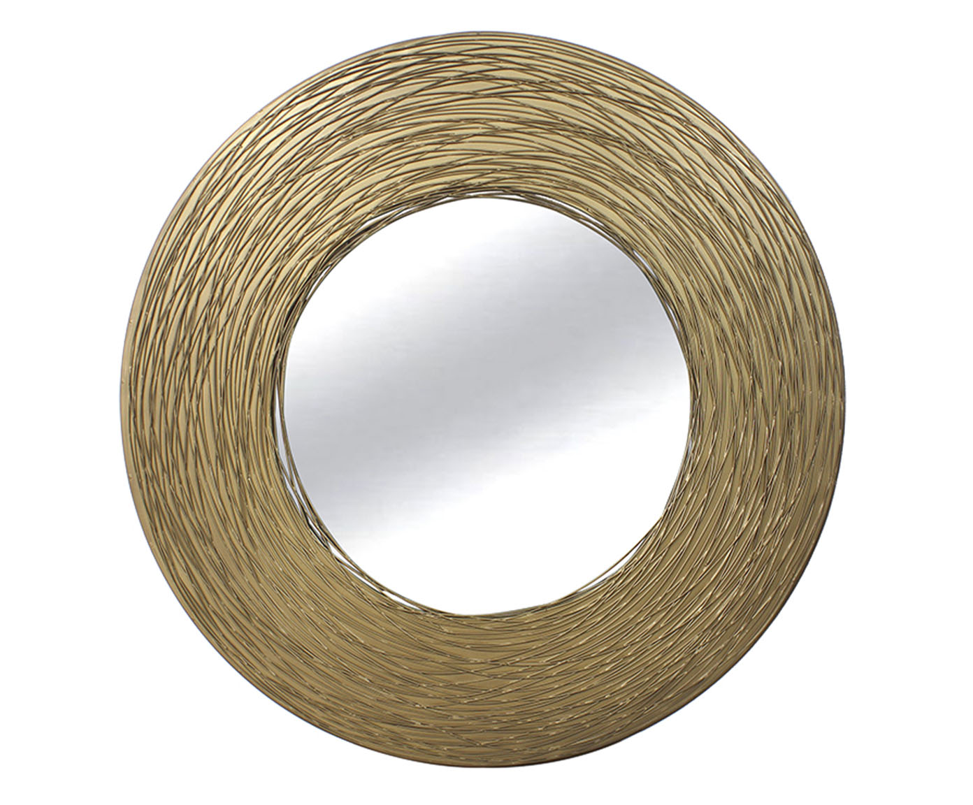 Espelho com Moldura em Metal Tributes I Dourado image number 0