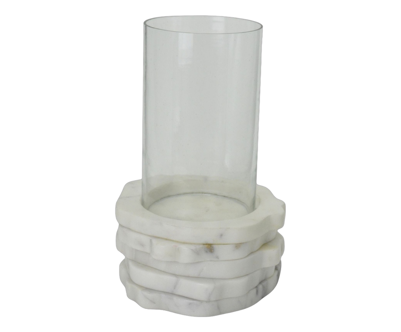 Candelabro Solenis Branco e Dourado - image 0