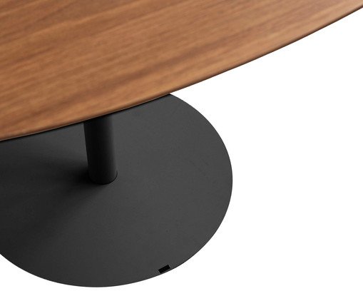 Jogo de Mesa de Jantar Org&acirc;nica Preta Slim Boucl&eacute; Cinza image number 4