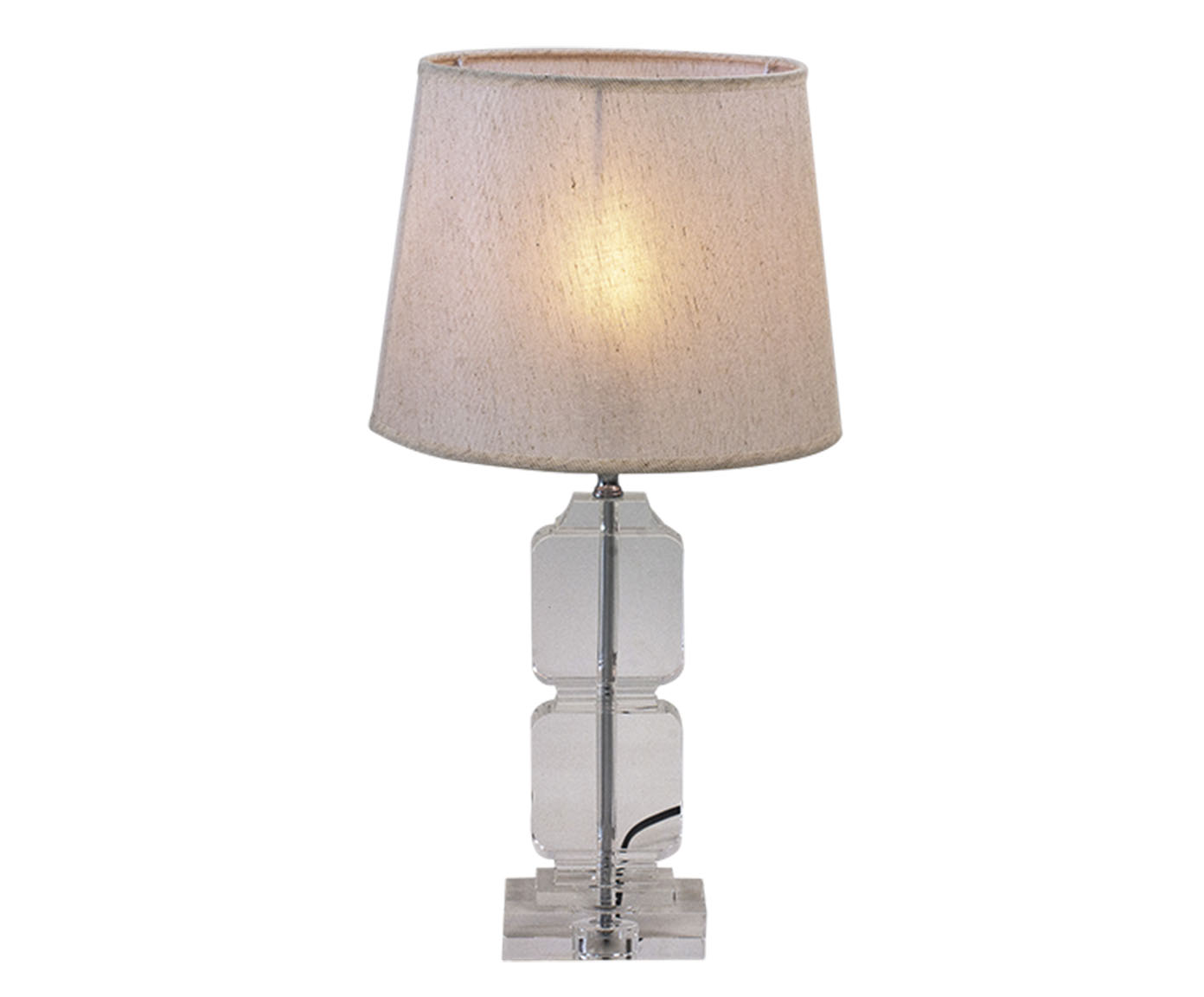 Abajur em Cristal Applegate Bivolt image number 0