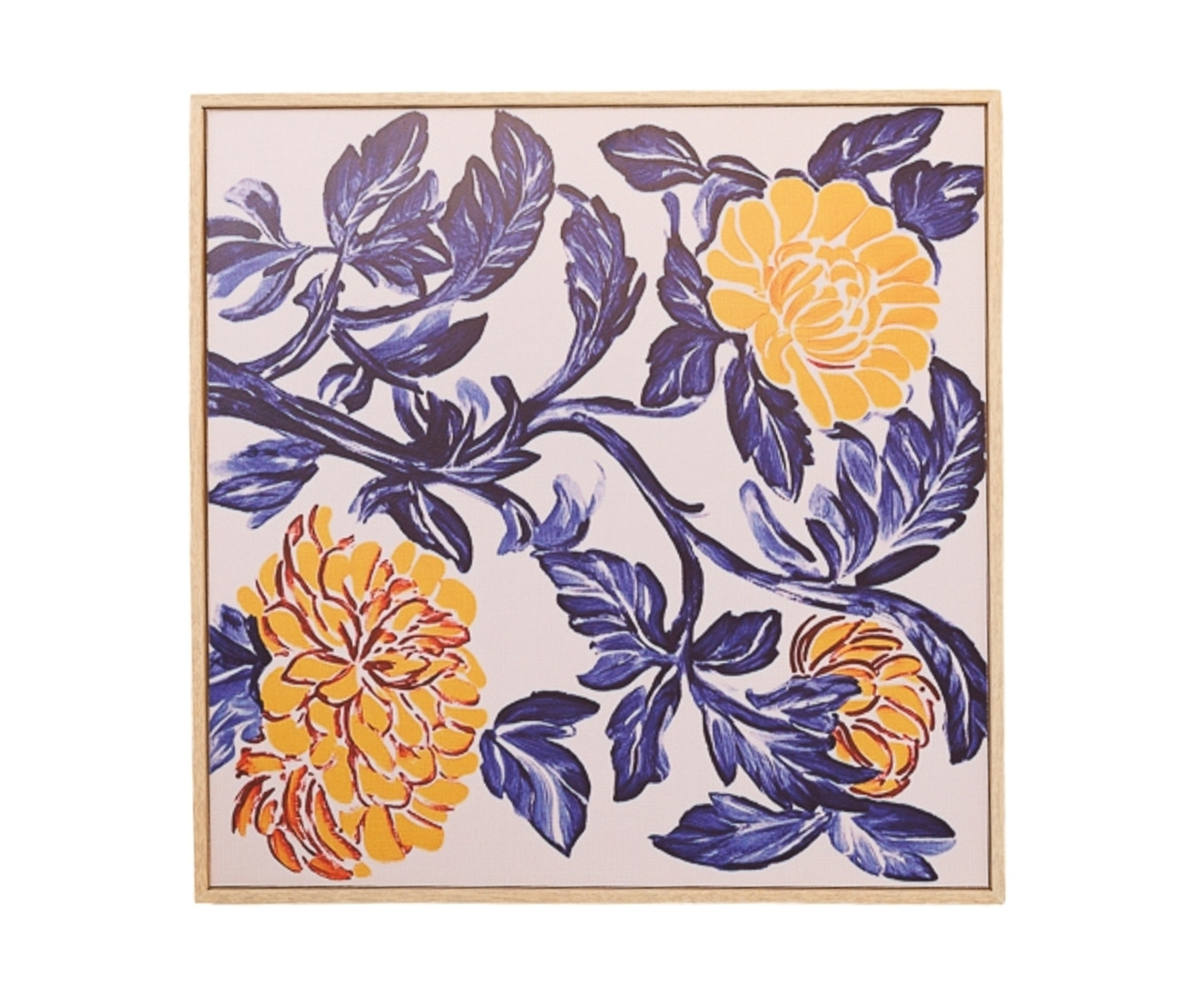 Quadro Floral Azul image number 0