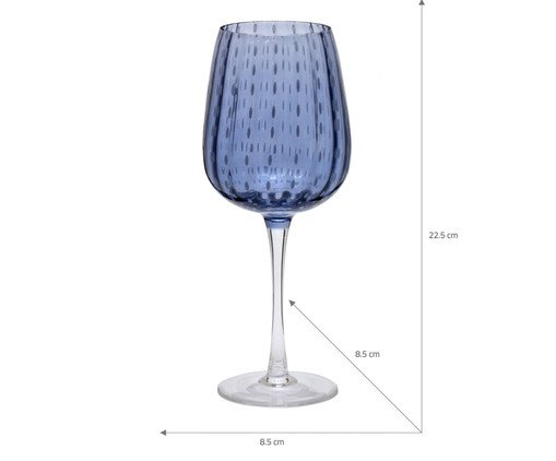 Ta&ccedil;a para Vinho Altis Azul image number 1