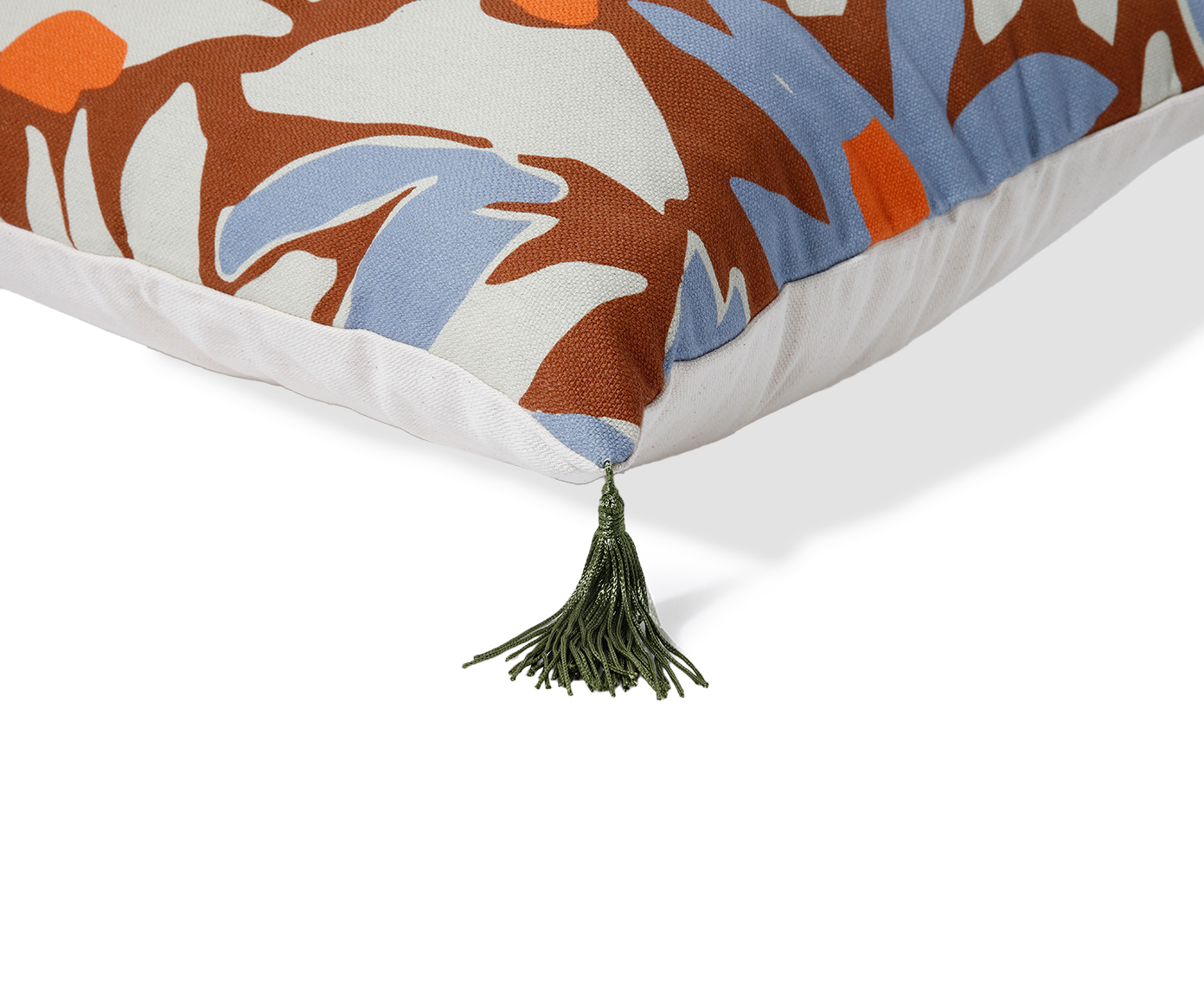 Capa de Almofada Estampada com Tassels Foral Talita Colorida image number 4