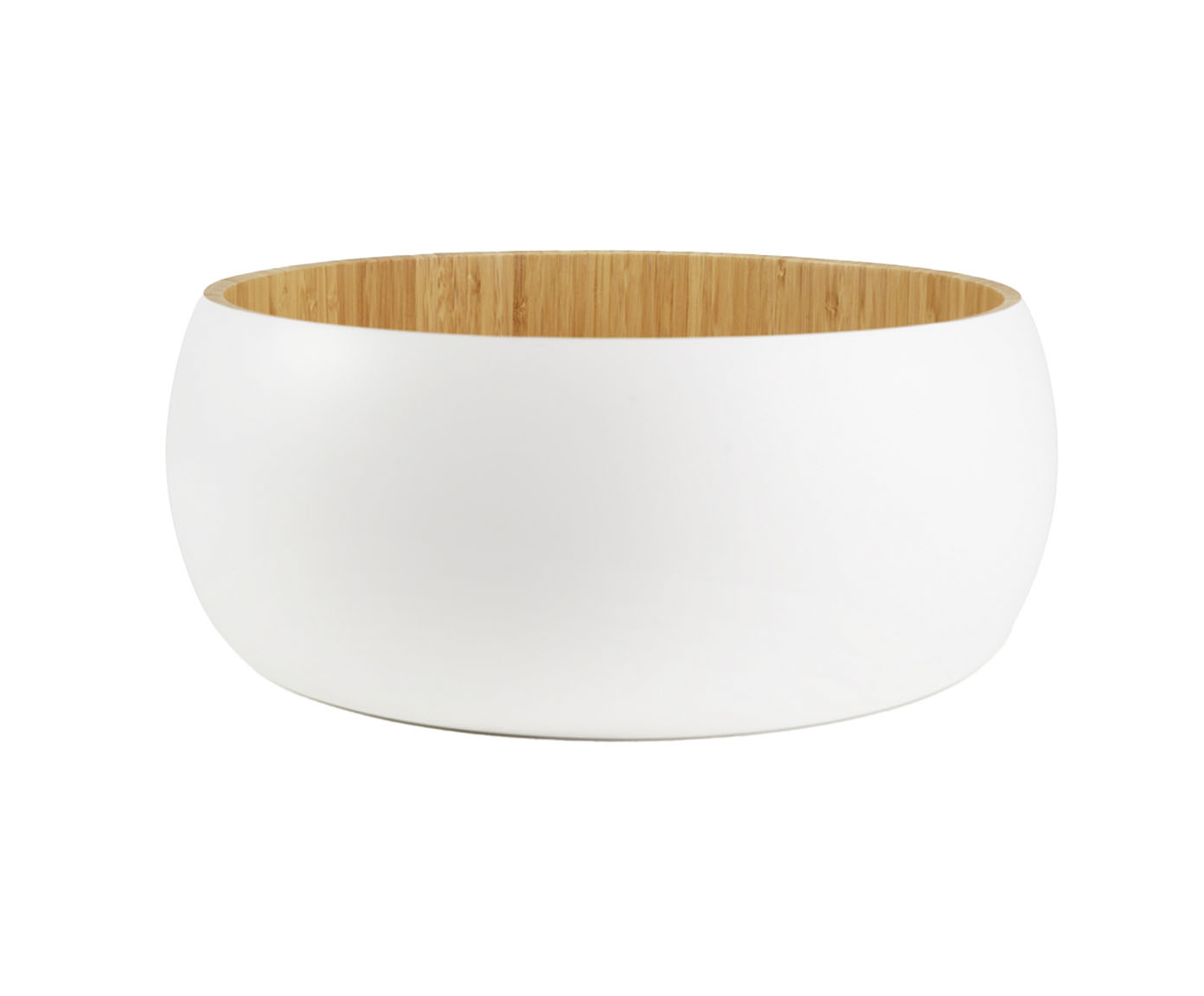 Saladeira em Bambu Hailey Branco - image 0