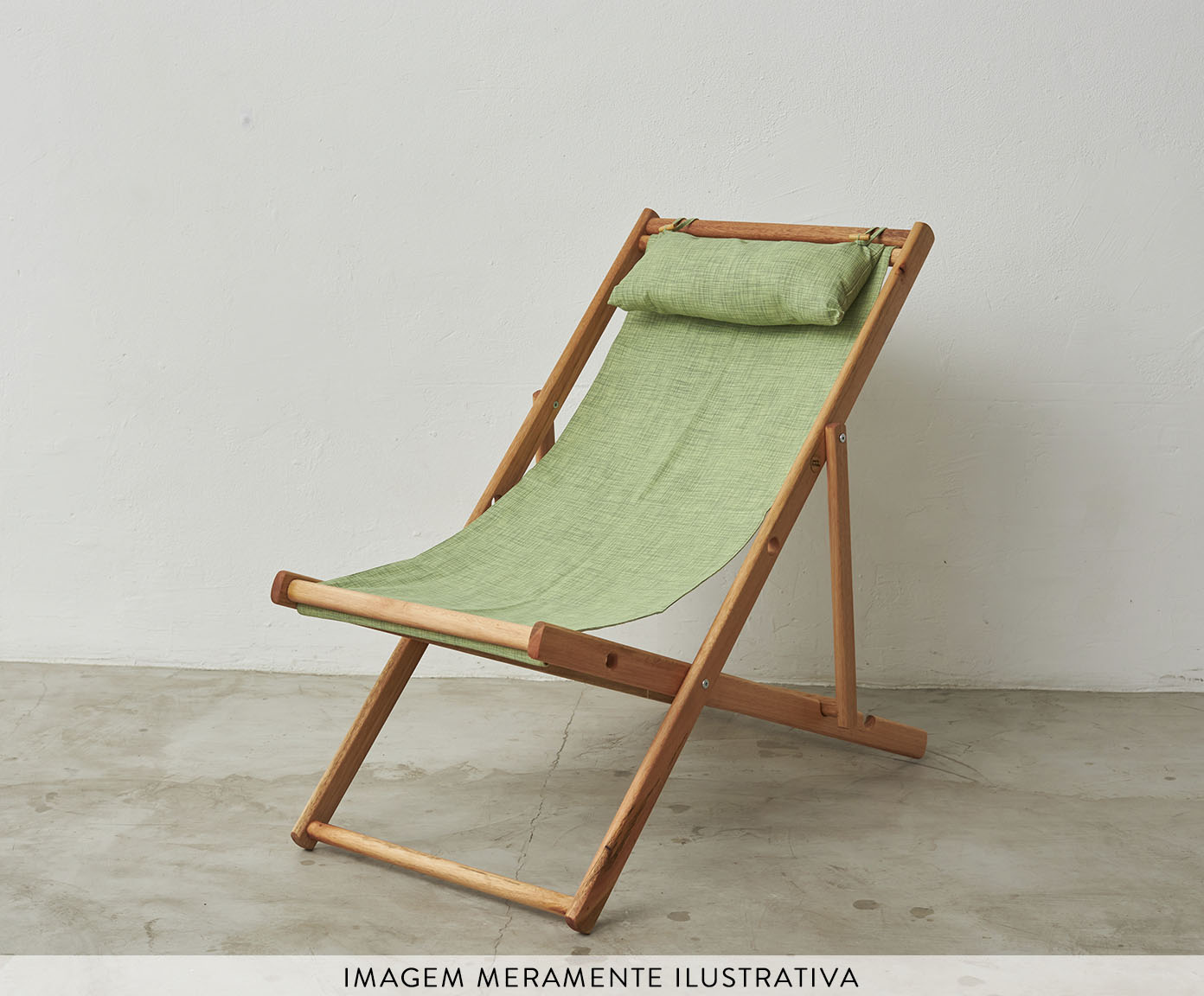 Espregui&ccedil;adeira Poltrona Maria Farinha Verde - image 1