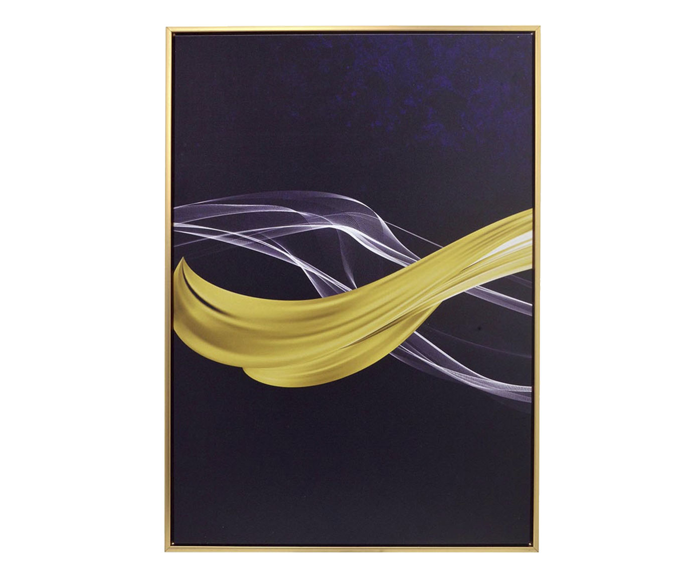 Quadro Charismatique Dourado e Preto image number 0
