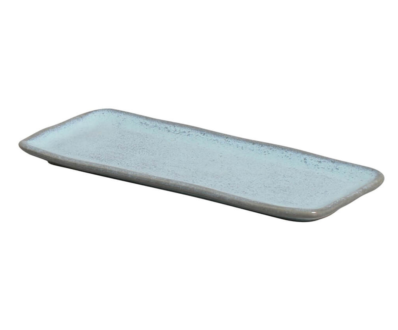 Jogo de Travessas Retangular Pequena Breeze Azul Claro image number 1