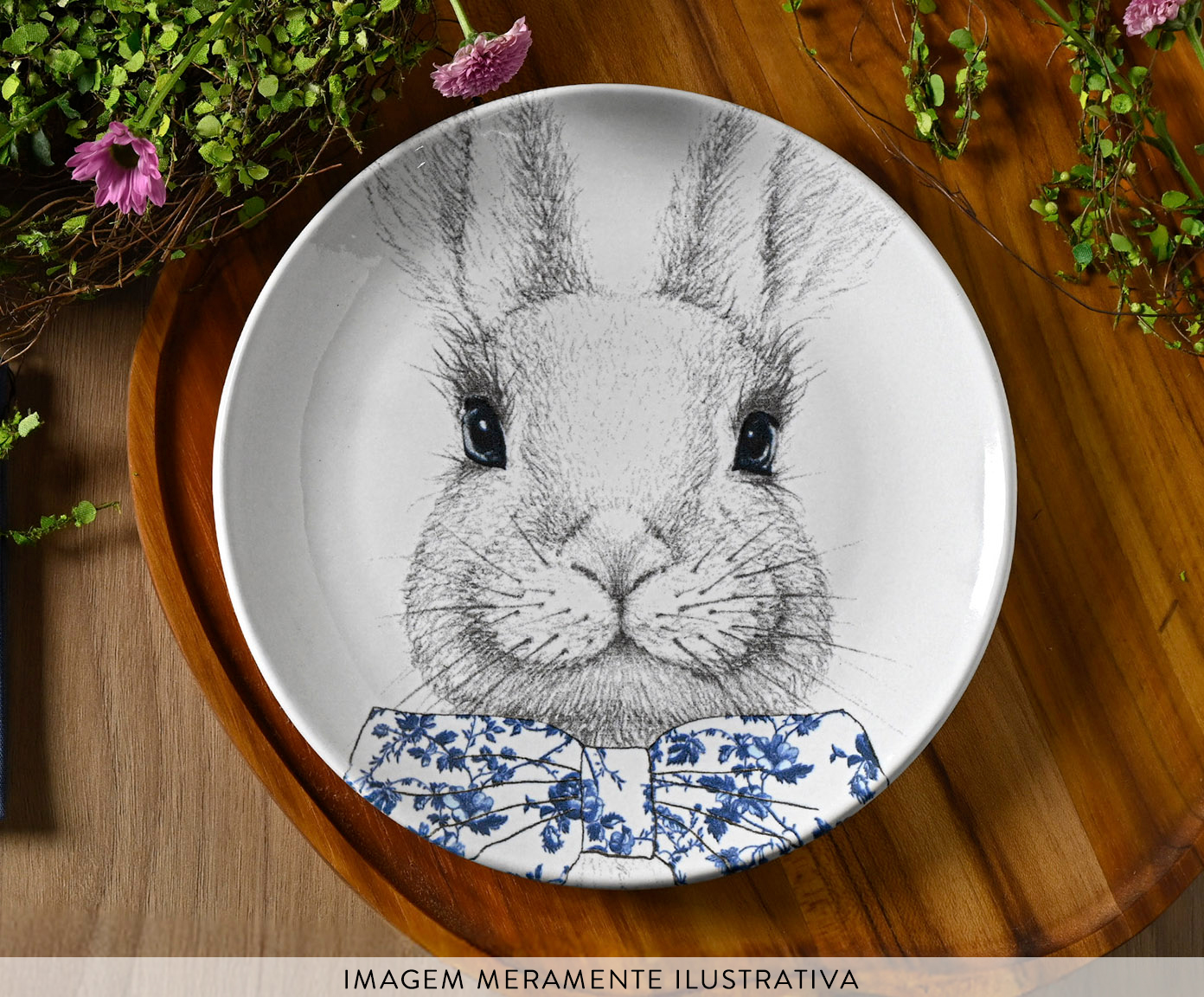 Jogo de Pratos para Sobremesa Coup Stoneware Toile image number 1