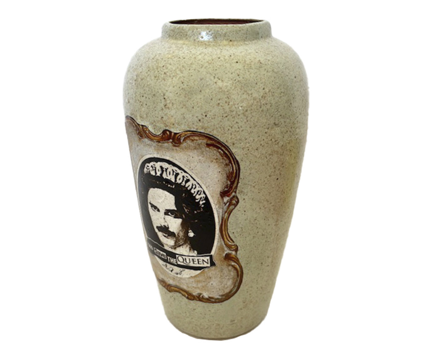Vaso Longo S&atilde;o Jorge Cer&acirc;mica Turquesa image number 0