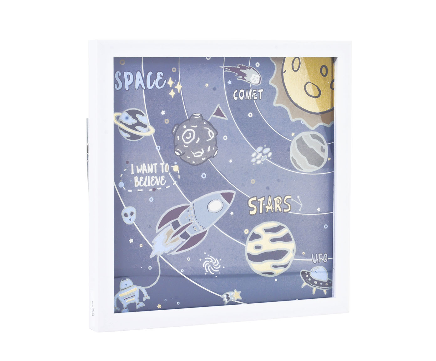 Quadro Astronauta Azul image number 1